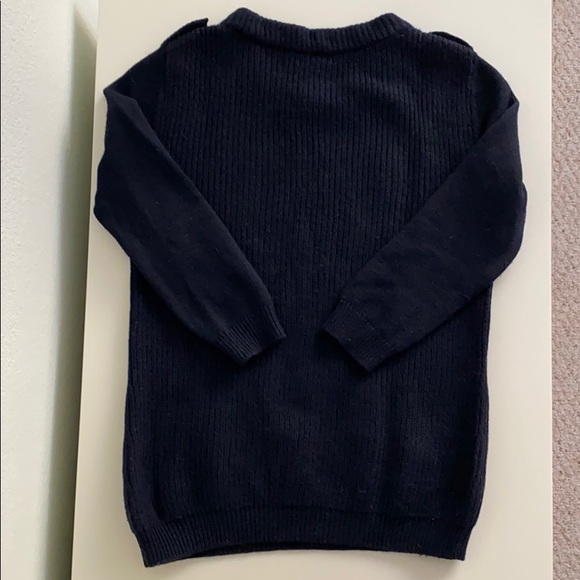 SOLD J. Crew Hadley Wool Sweater Navy Size XS - Picture 2 of 6